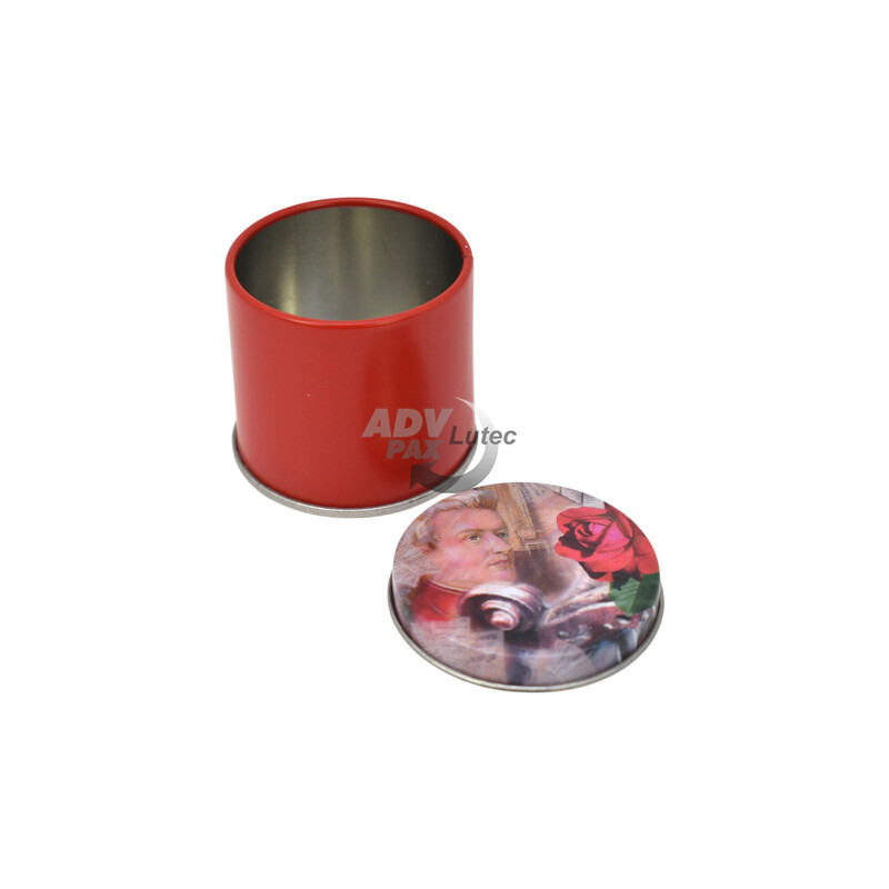 Metalldose Geschenkdose Piano Praline