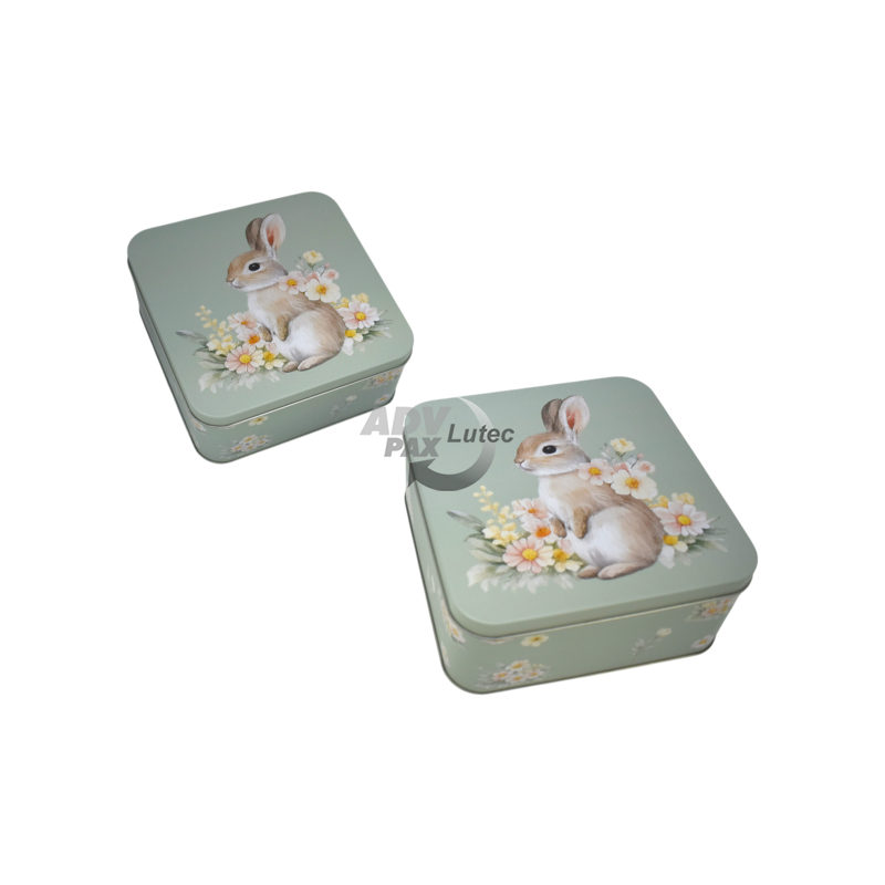 Osterdose Geschenkdose Keksdose Frühlingshase
