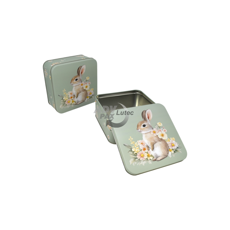 Osterdose Geschenkdose Keksdose Frühlingshase