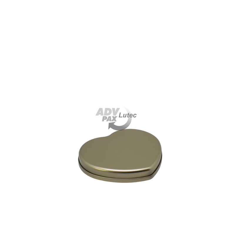 Herzdose gold