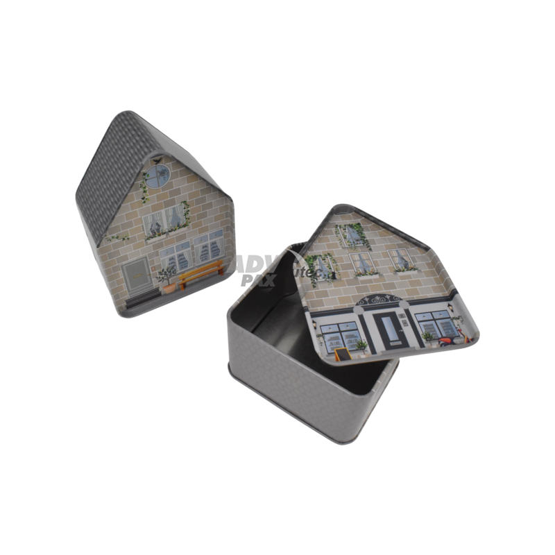 Hausdose aus Metall – Geschenkdose & Vorratsdose House Little Home