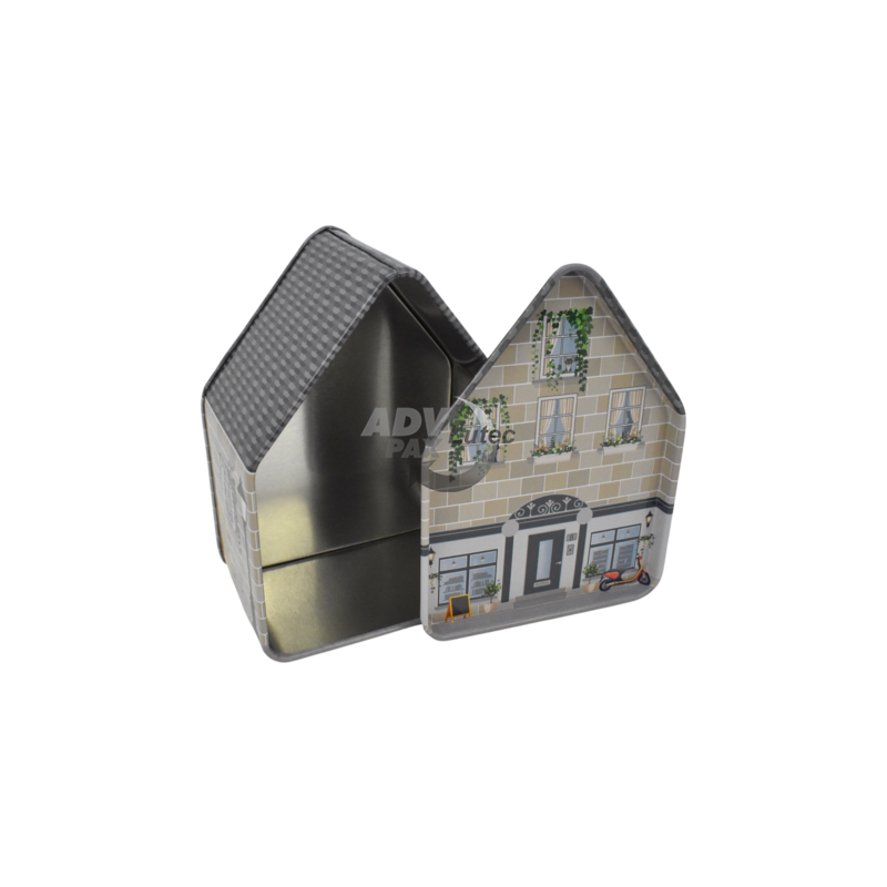 Hausdose aus Metall – Geschenkdose & Vorratsdose House Little Home