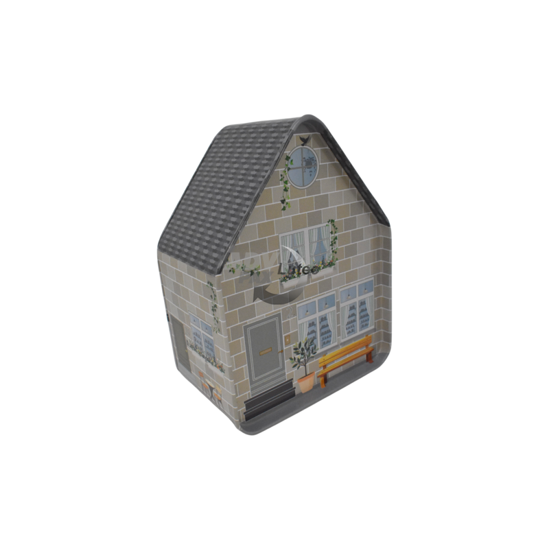 Hausdose aus Metall – Geschenkdose & Vorratsdose House Little Home