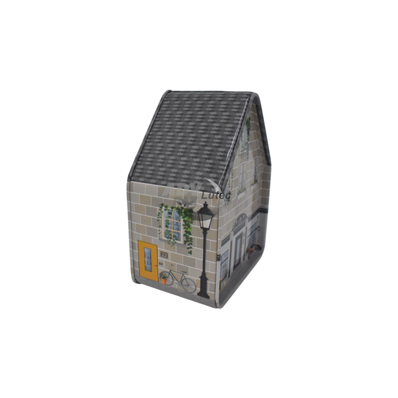 Hausdose aus Metall – Geschenkdose & Vorratsdose House Little Home