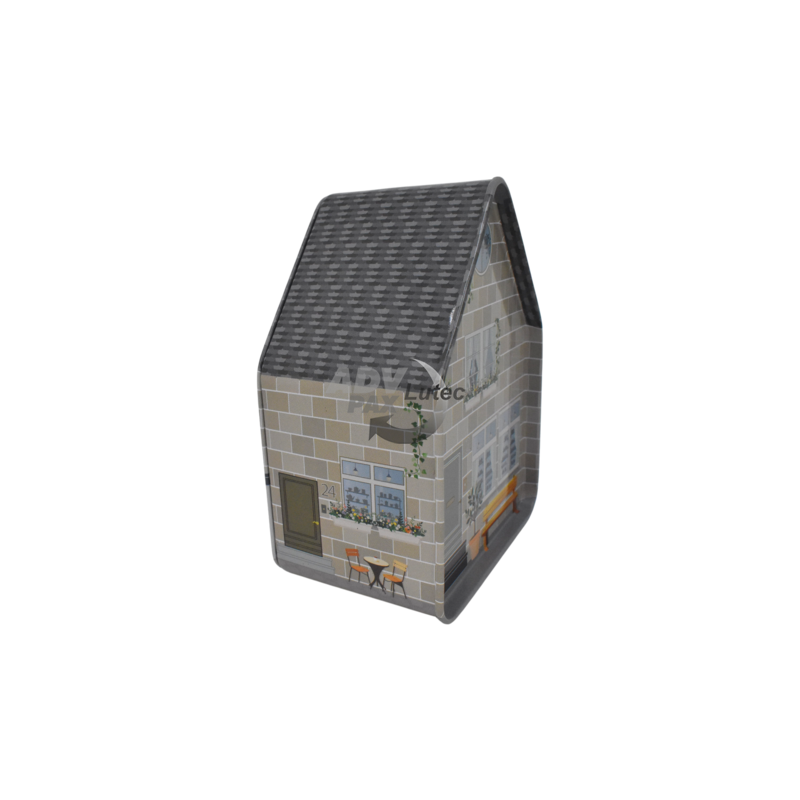 Hausdose aus Metall – Geschenkdose & Vorratsdose House Little Home