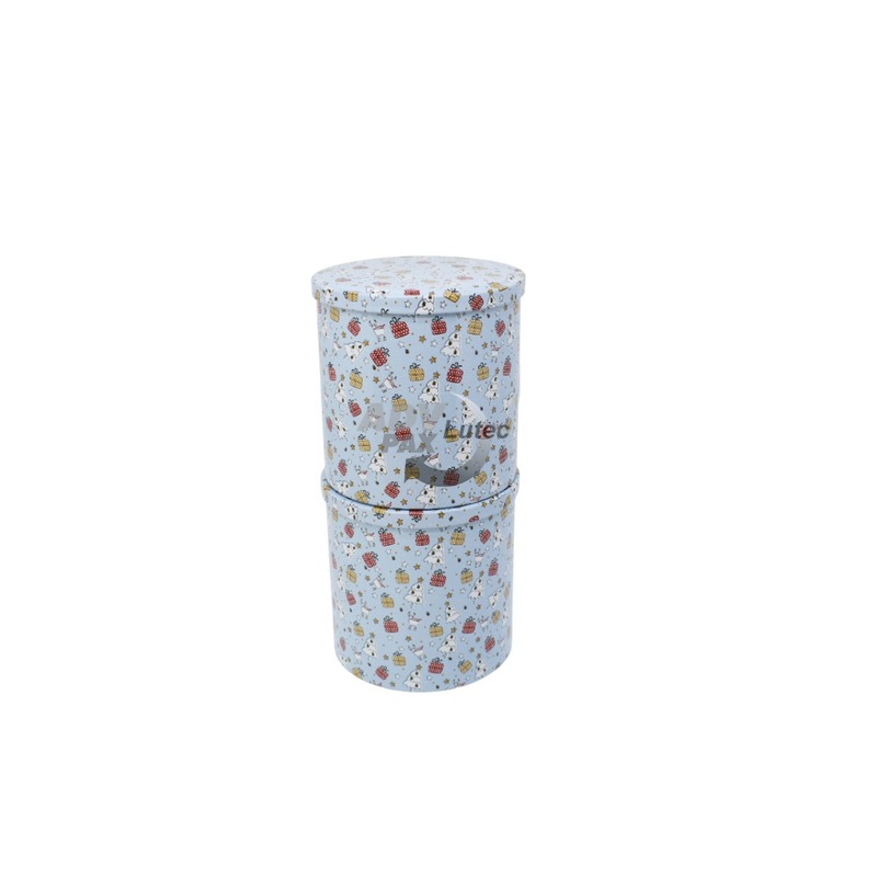 Runddose Weihnacht Geschenkpapier