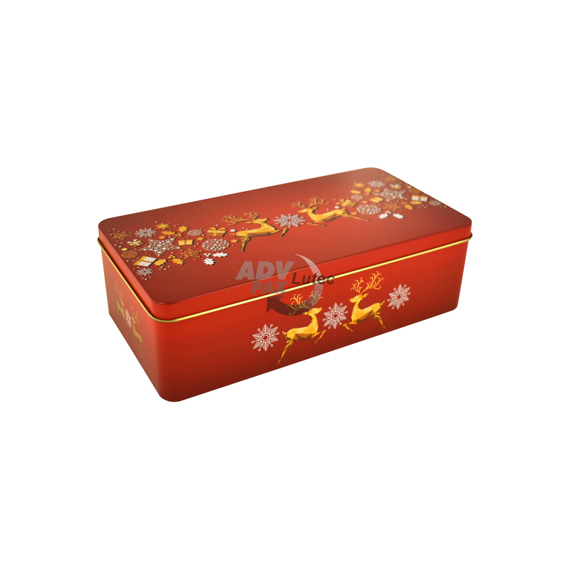 Stollen tin Elk red