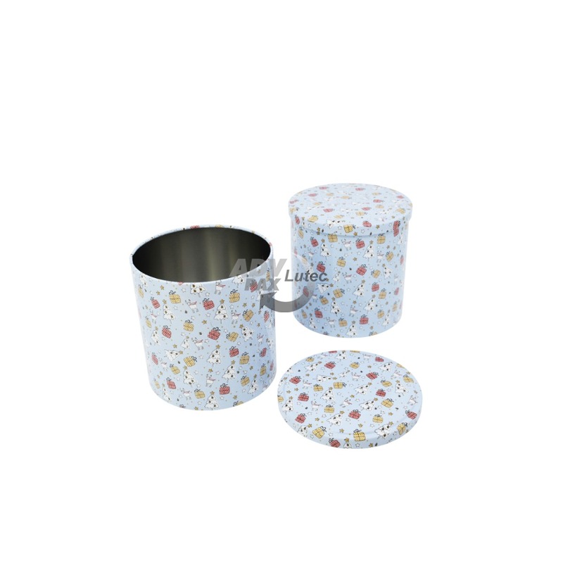 Runddose Weihnacht Geschenkpapier