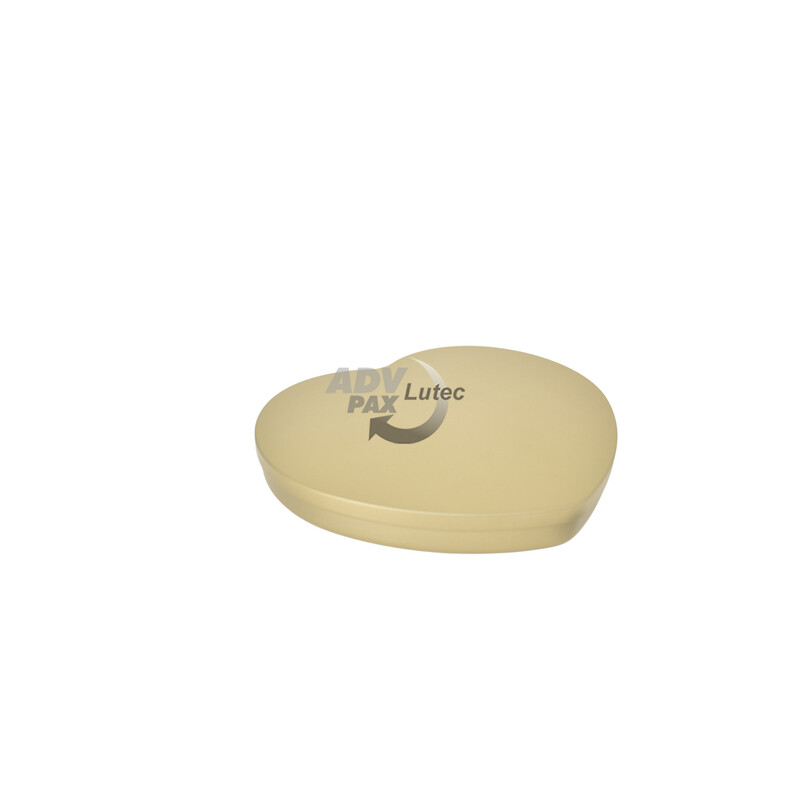 Herzdose gold