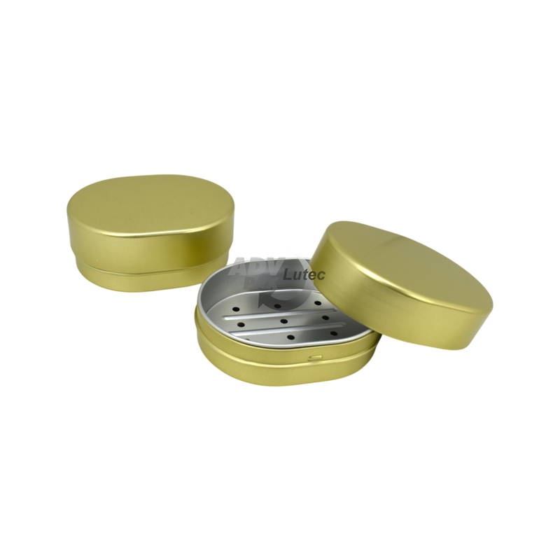 Seifendose in gold