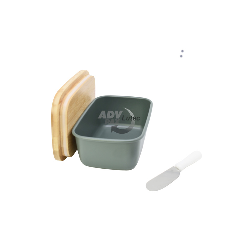 Rechteckige Butterdose