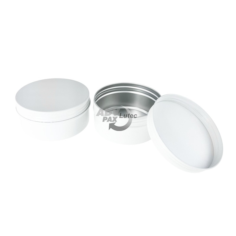weisse Aluminiumdose