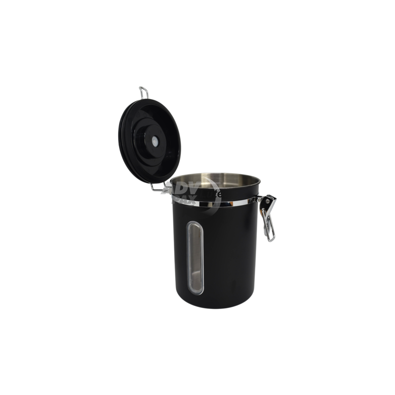 Bügelverschlussdose Kaffeedose Teedose Vorratsdose Edelstahl Coffee 1.800 ml