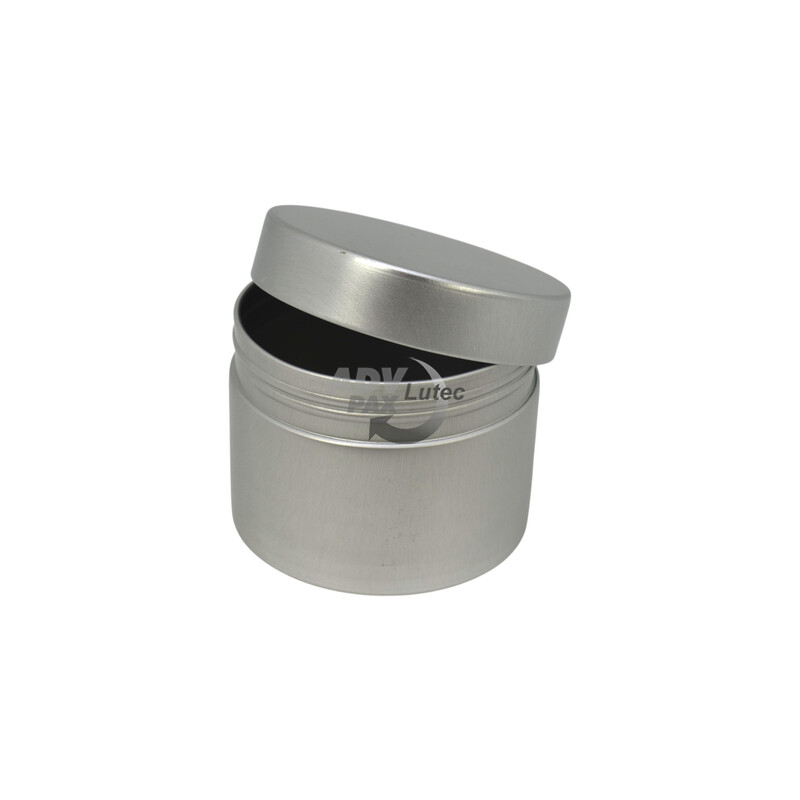 Kosmetikdosen Aludose Aluminiumdose  Aluminiumtiegel hoch 100 ml