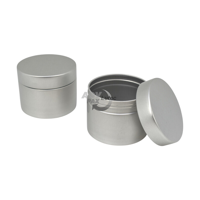Kosmetikdosen Aludose Aluminiumdose  Aluminiumtiegel hoch 100 ml