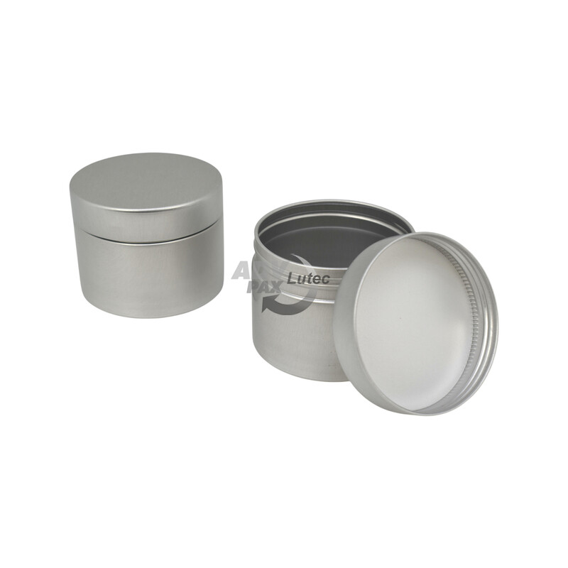 Kosmetikdosen Aludose Aluminiumdose  Aluminiumtiegel hoch 100 ml