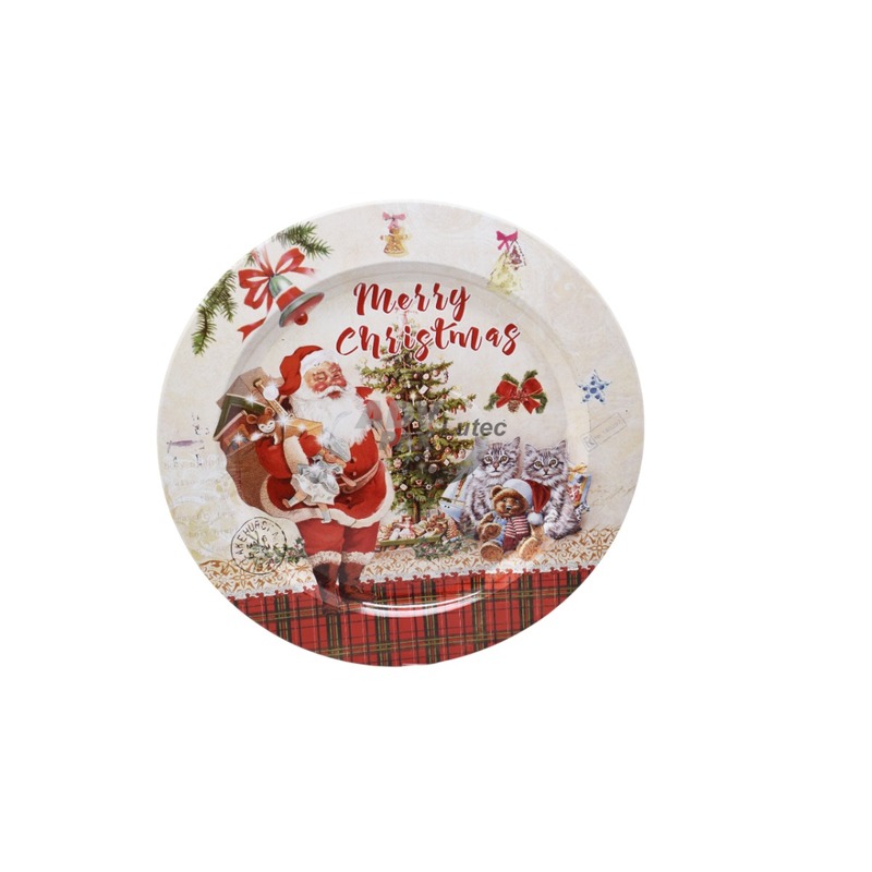 Tray/Blechteller,Weihnachten, Merry Christmas