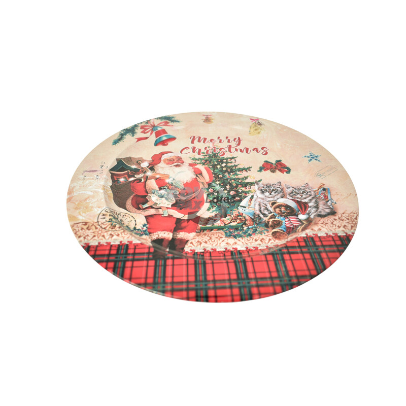 Tray Merry Christmas