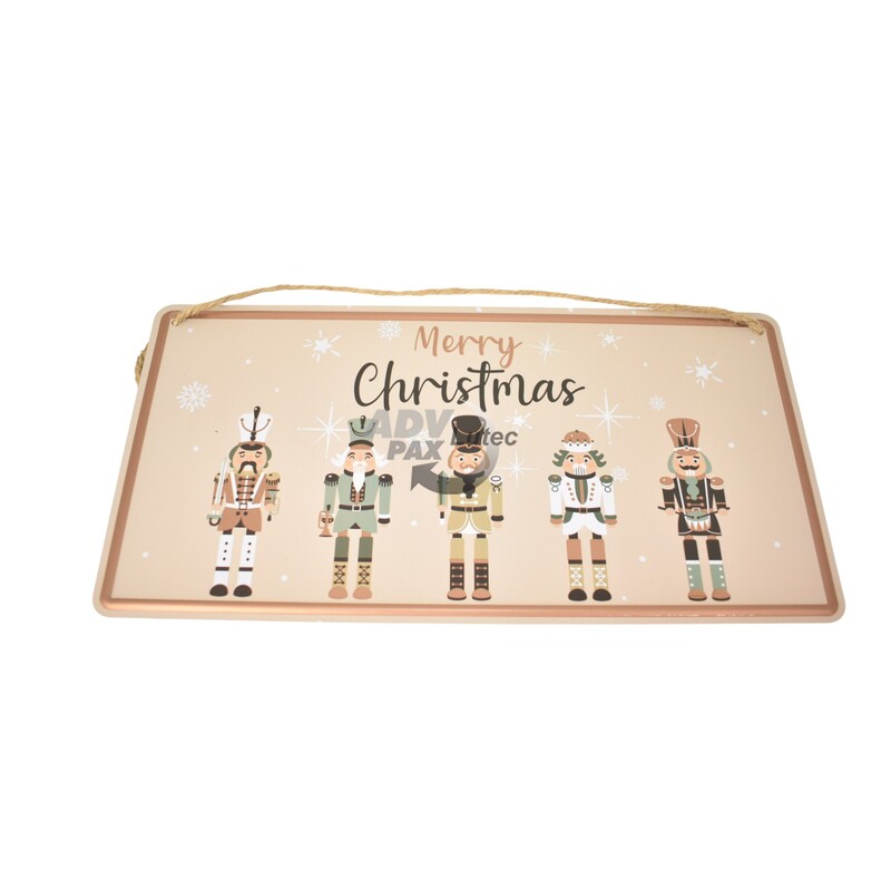 Blechschild Nussknacker