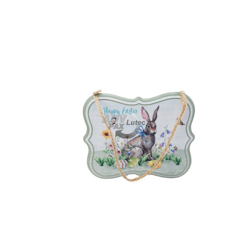 Blechschild Hase