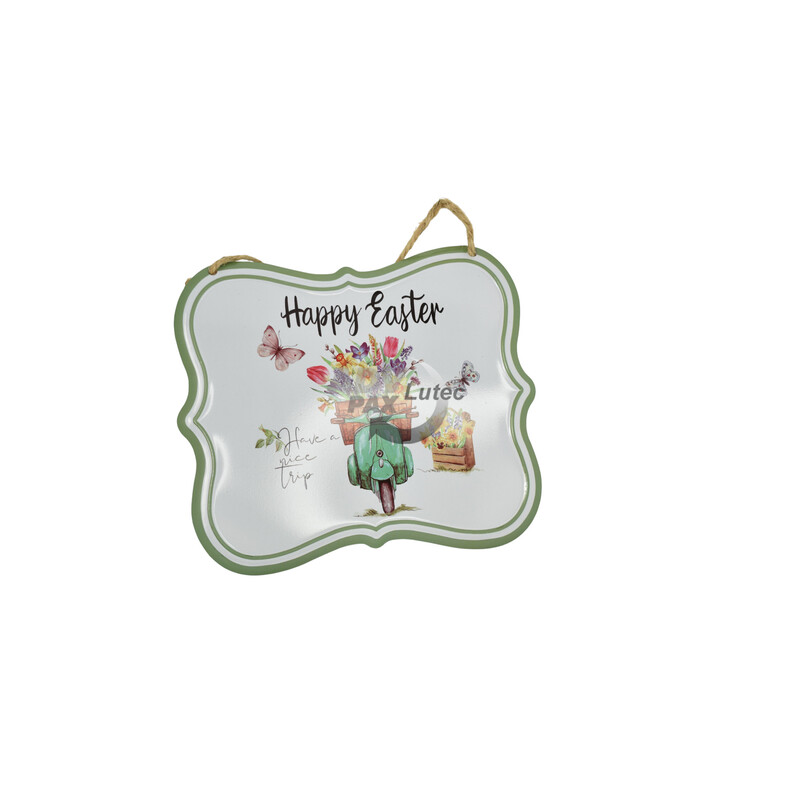 Blechschild Happy Spring