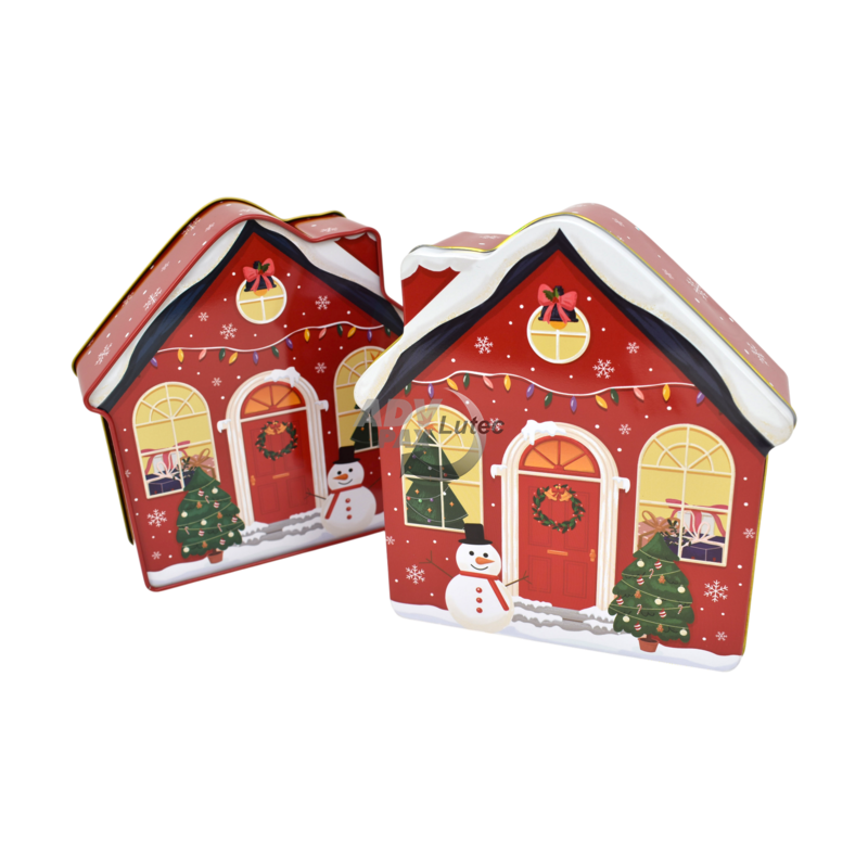 Weihnachtsdosen Geschenkdose Keksdose Santas House