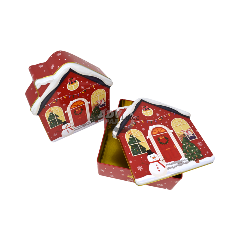 Weihnachtsdosen Geschenkdose Keksdose Santas House