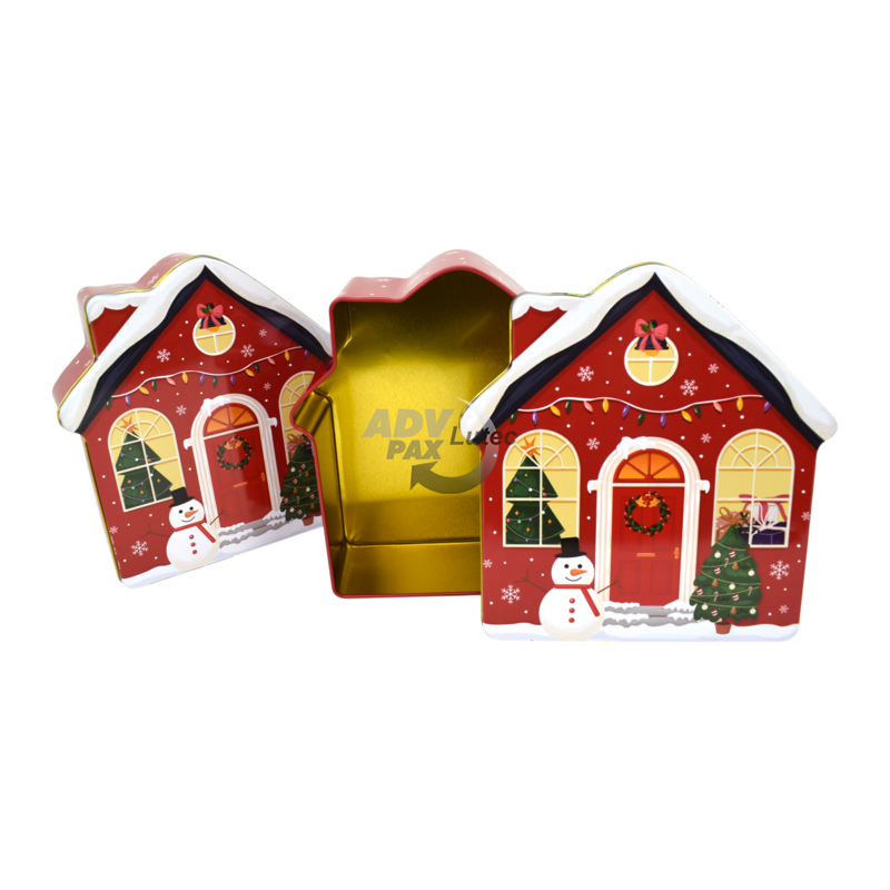 Weihnachtsdosen Geschenkdose Keksdose Santas House