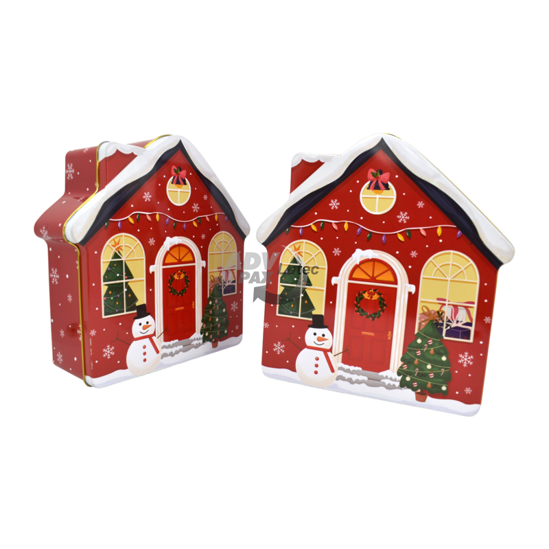 Weihnachtsdose, Keksdose Weihnachten, Weihnachtsdose aus Blech, Geschenkdose Weihnachten, Blechdose Weihnachten, Plätzchendose, Keksdose aus Metall, Weihnachtsverpackung, Vorratsdose Weihnachten, Weihnachtsgeschenk Verpackung Santas House