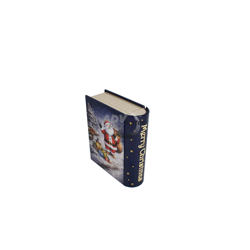 Weihnachtsdosen Geschenkdose Buchdose Book Santa