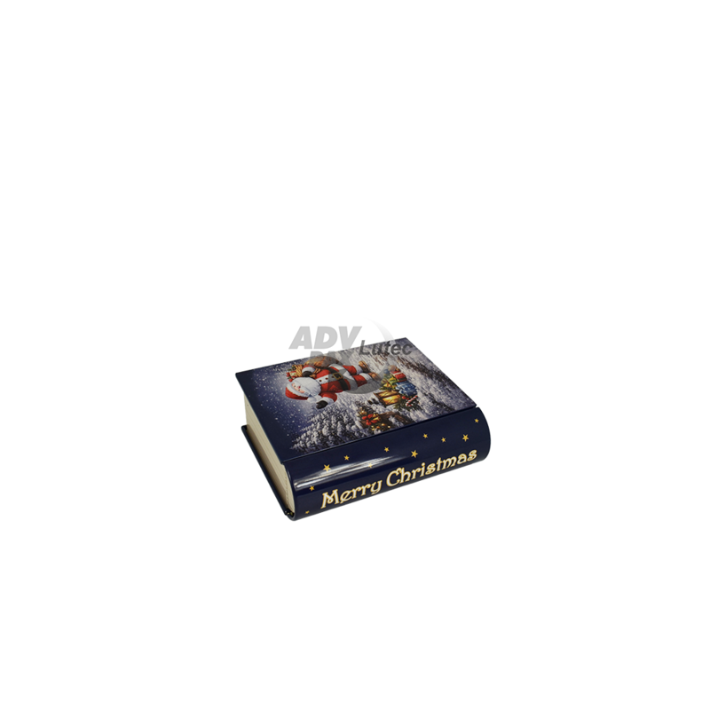 Weihnachtsdosen Geschenkdose Buchdose Book Santa