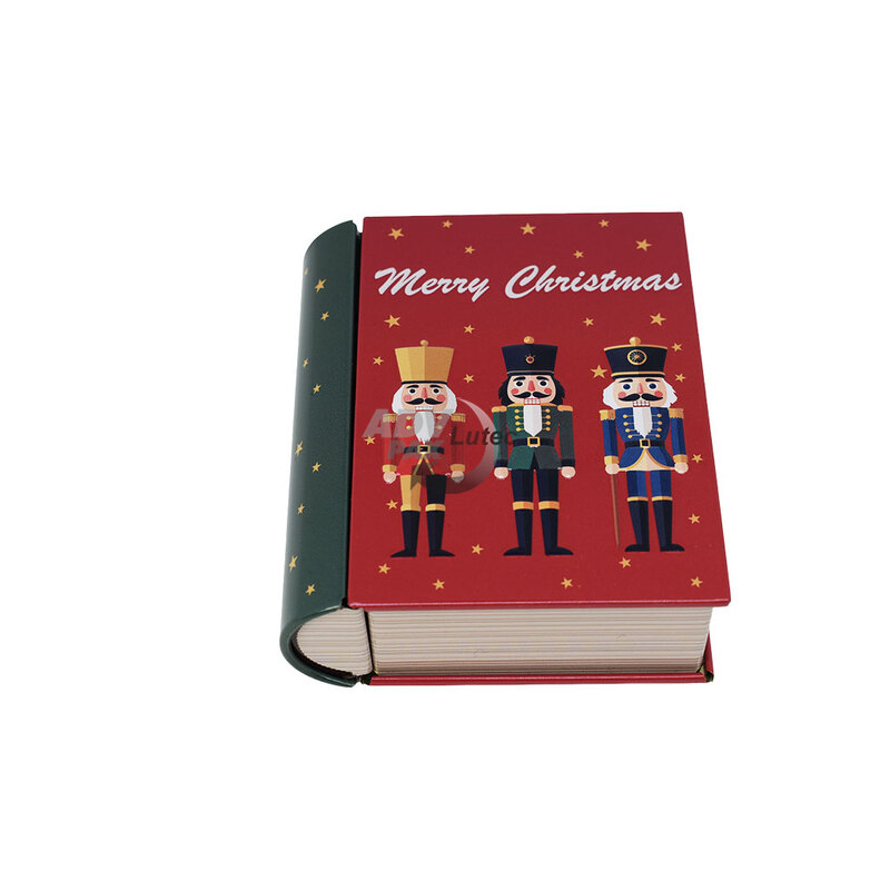 Weihnachtsdosen Geschenkdose Buchdose Book Nussknacker