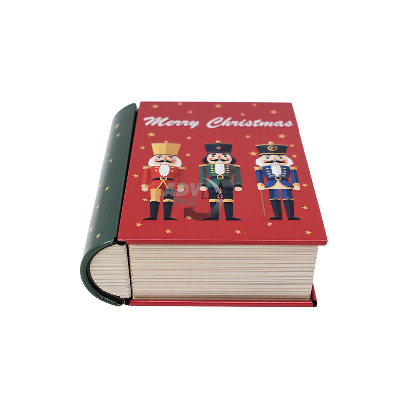 Weihnachtsdosen Geschenkdose Buchdose Book Nussknacker