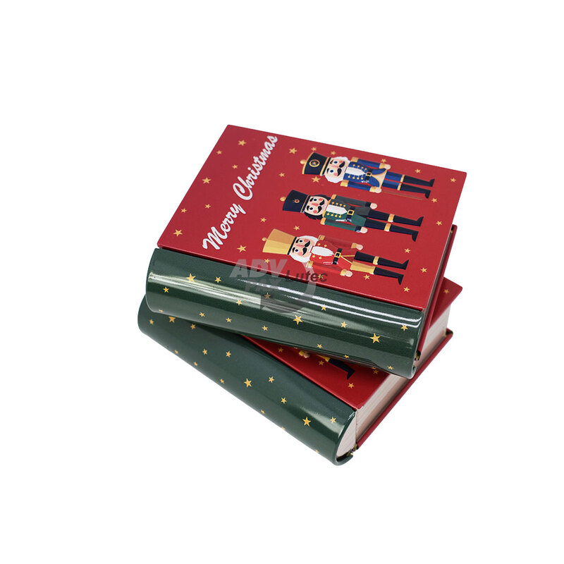 Weihnachtsdosen Geschenkdose Buchdose Book Nussknacker