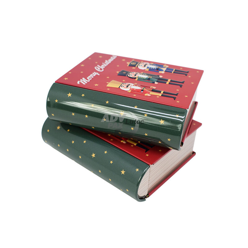 Weihnachtsdosen Geschenkdose Buchdose Book Nussknacker