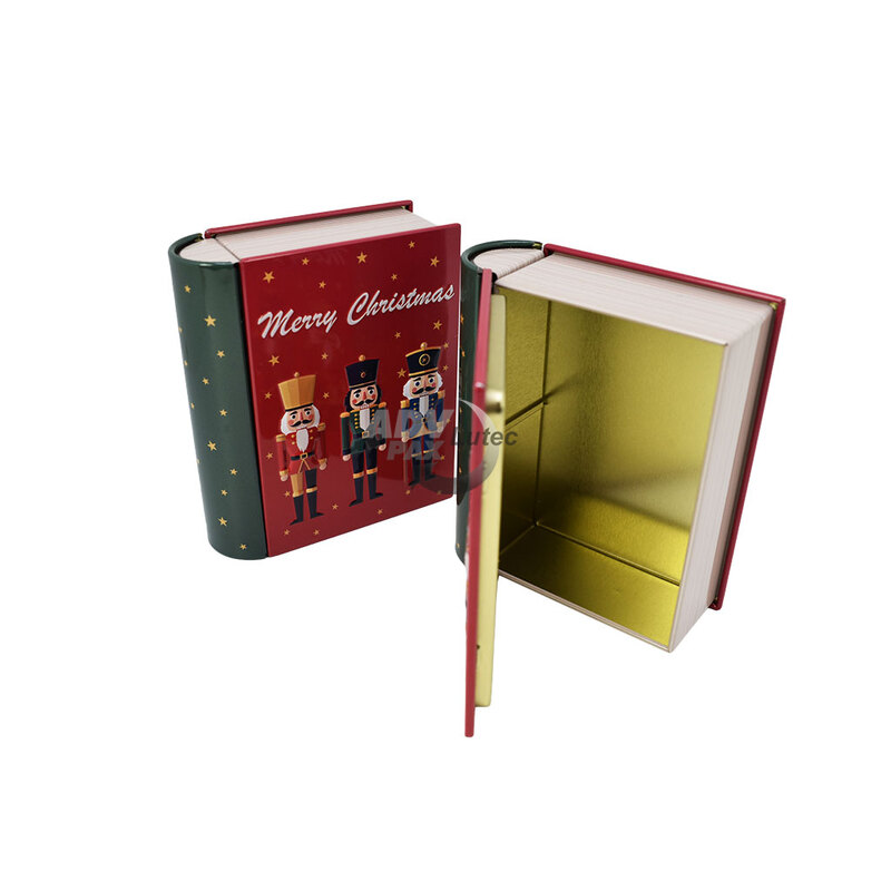 Weihnachtsdosen Geschenkdose Buchdose Book Nussknacker