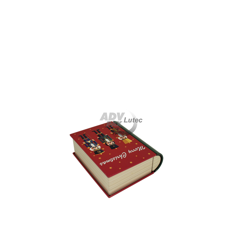 Weihnachtsdosen Geschenkdose Buchdose Book Nussknacker