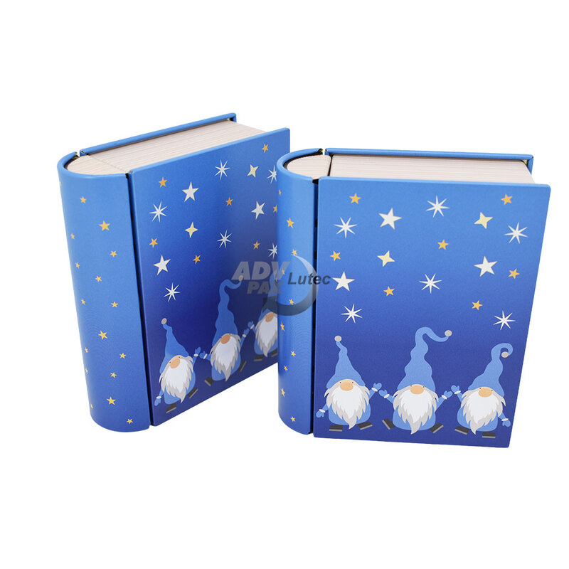 Weihnachtsdosen Geschenkdose Buchdose Book Wichtel