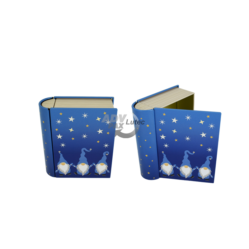 Weihnachtsdosen Geschenkdose Buchdose Book Wichtel