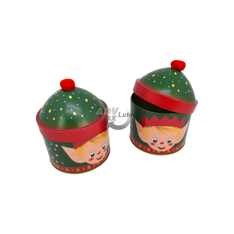 Weihnachtsdosen Geschenkdose Keksdose Bobble Elfe