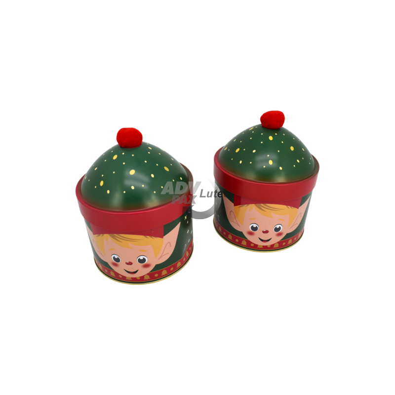 Weihnachtsdosen Geschenkdose Keksdose Bobble Elfe
