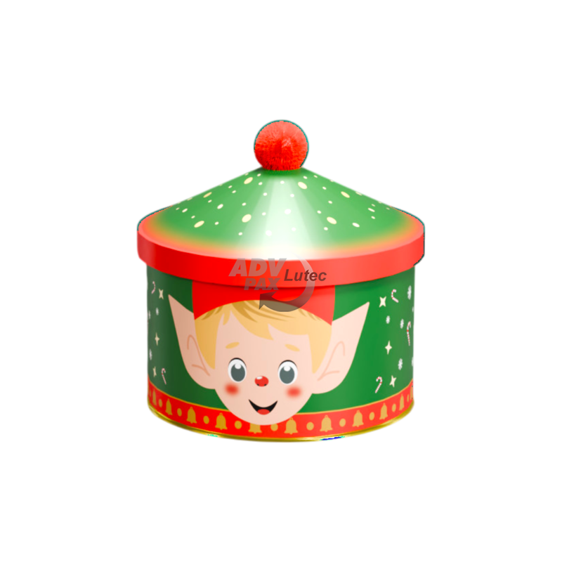 Weihnachtsdosen Geschenkdose Keksdose Bobble Elfe