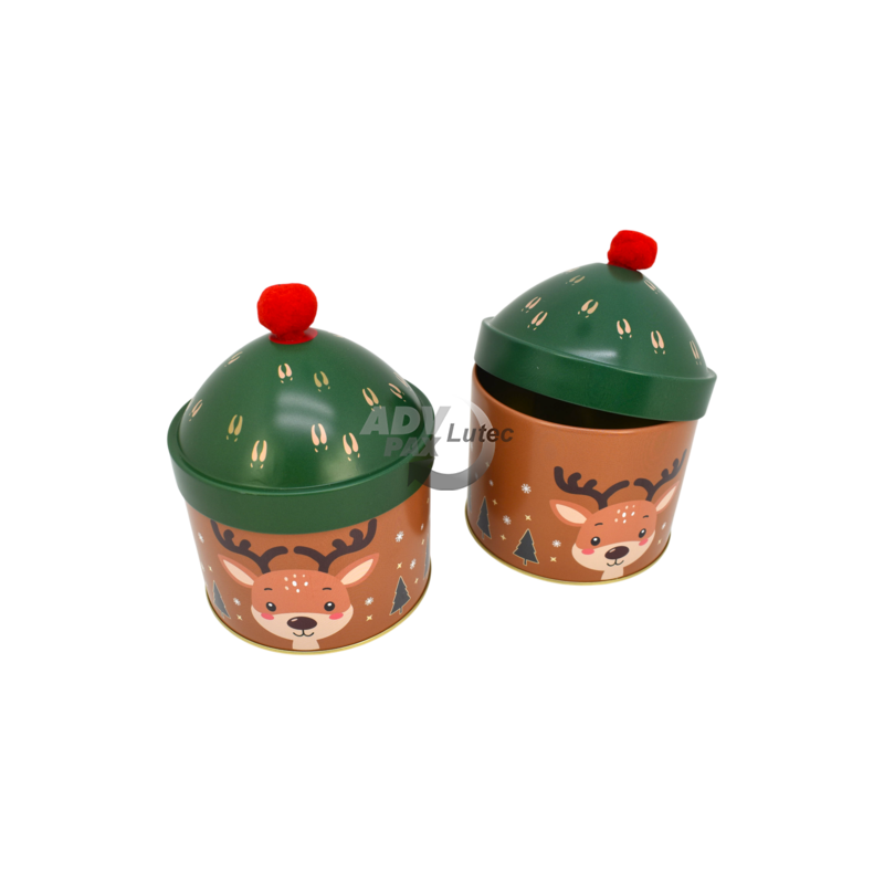 Weihnachtsdosen Geschenkdose Keksdose Bobble Reh