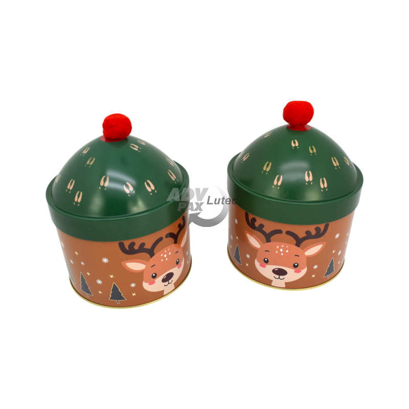 Weihnachtsdosen Geschenkdose Keksdose Bobble Reh