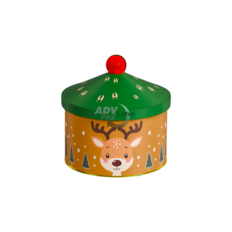 Weihnachtsdosen Geschenkdose Keksdose Bobble Reh