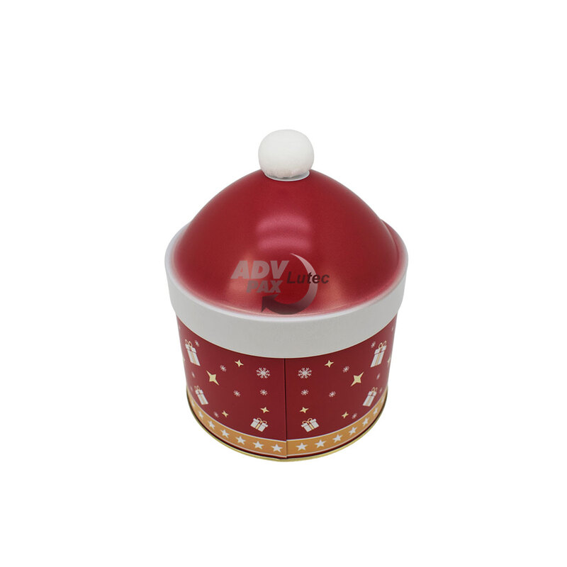 Weihnachtsdosen Geschenkdose Keksdose Bobble Santa