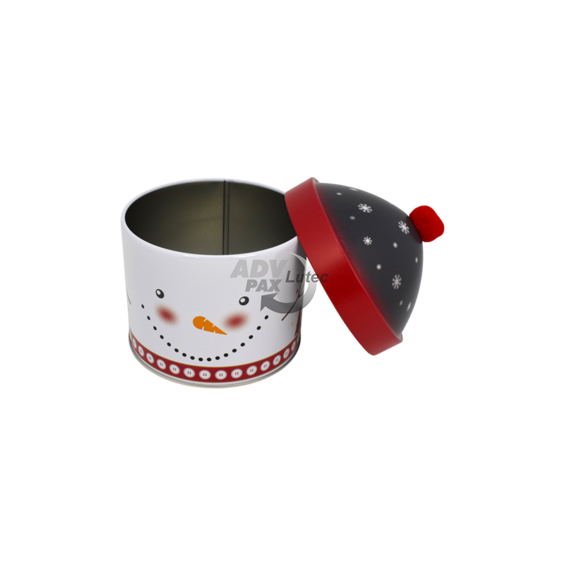 Weihnachtsdosen Geschenkdose Keksdose Bobble Snowman