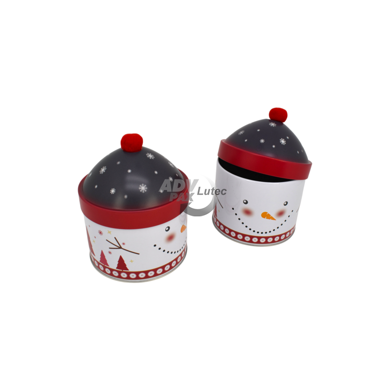 Weihnachtsdosen Geschenkdose Keksdose Bobble Snowman