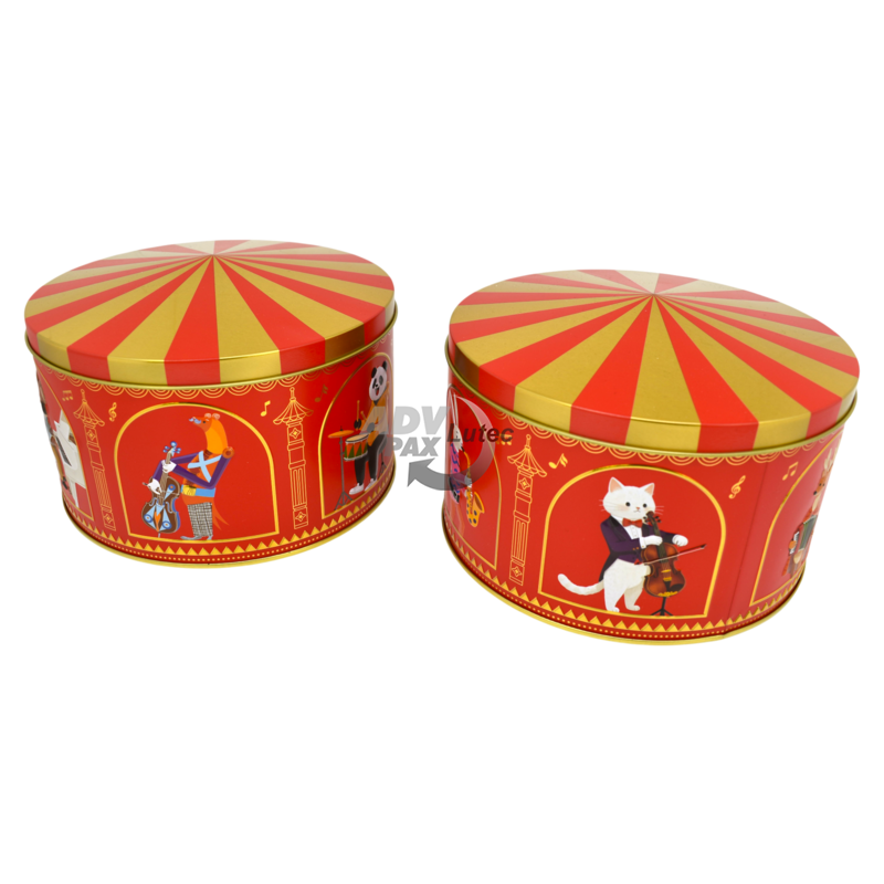 Geschenkdose Keksdose Circus Tin Big