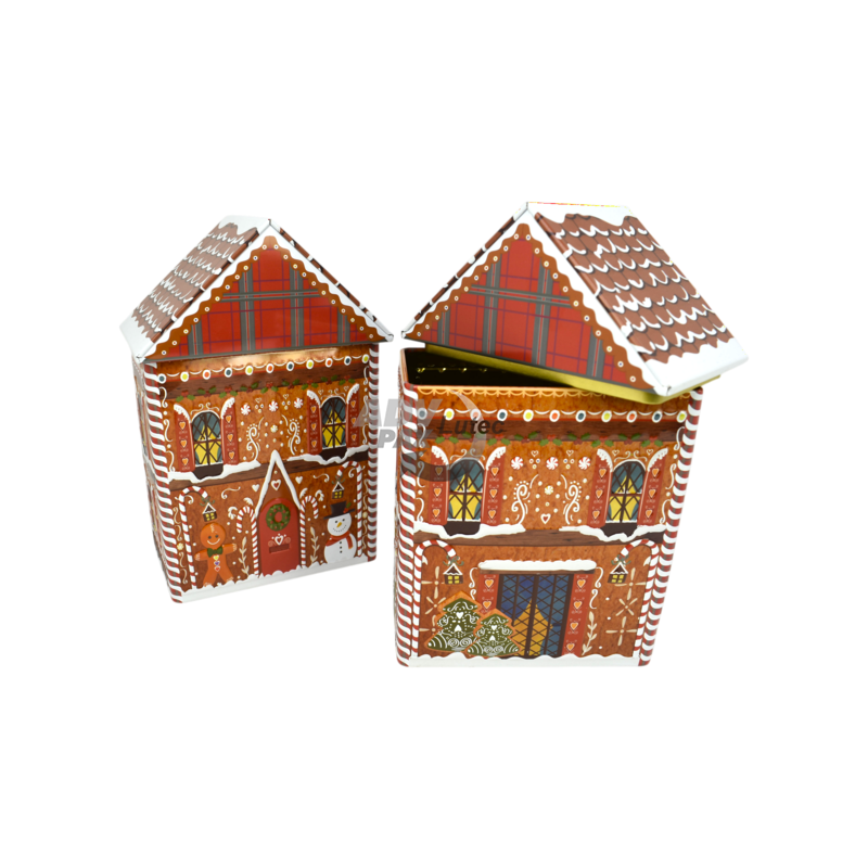 Weihnachtsdosen Geschenkdose Keksdose house tin